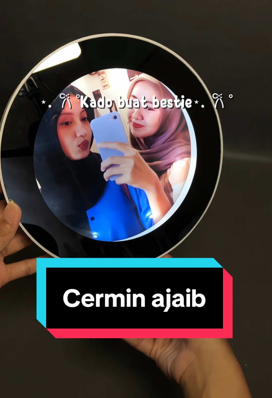 Cermin ajaib custom foto buat kado temen atau pacar #cerminajaib #cermincustom #cermin #kadobestie  #kadopacar 