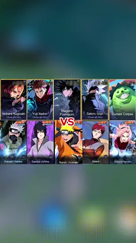 Naruto MLBB vs Jujutsu Kaisen AOV #mobilelegends #mlbbvnbo6 #jujutsukaisen #naruto 