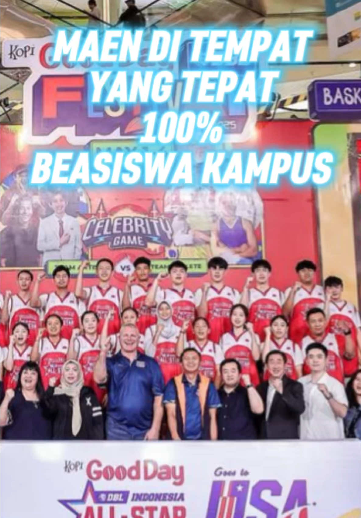 🎓 Kuliah GRATIS karena jago basket? Kalau kamu pernah main di DBL, Popnas, atau Porprov, kampus bisa langsung rekrut kamu TANPA perlu sertifikat apa pun. Ini bukan mitos — ini pengalaman nyata dari aku. 📩 Mau list kampus yang kasih beasiswa lewat jalur ini? Comment 