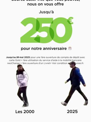 250€ offerts pour nos 25 ans !