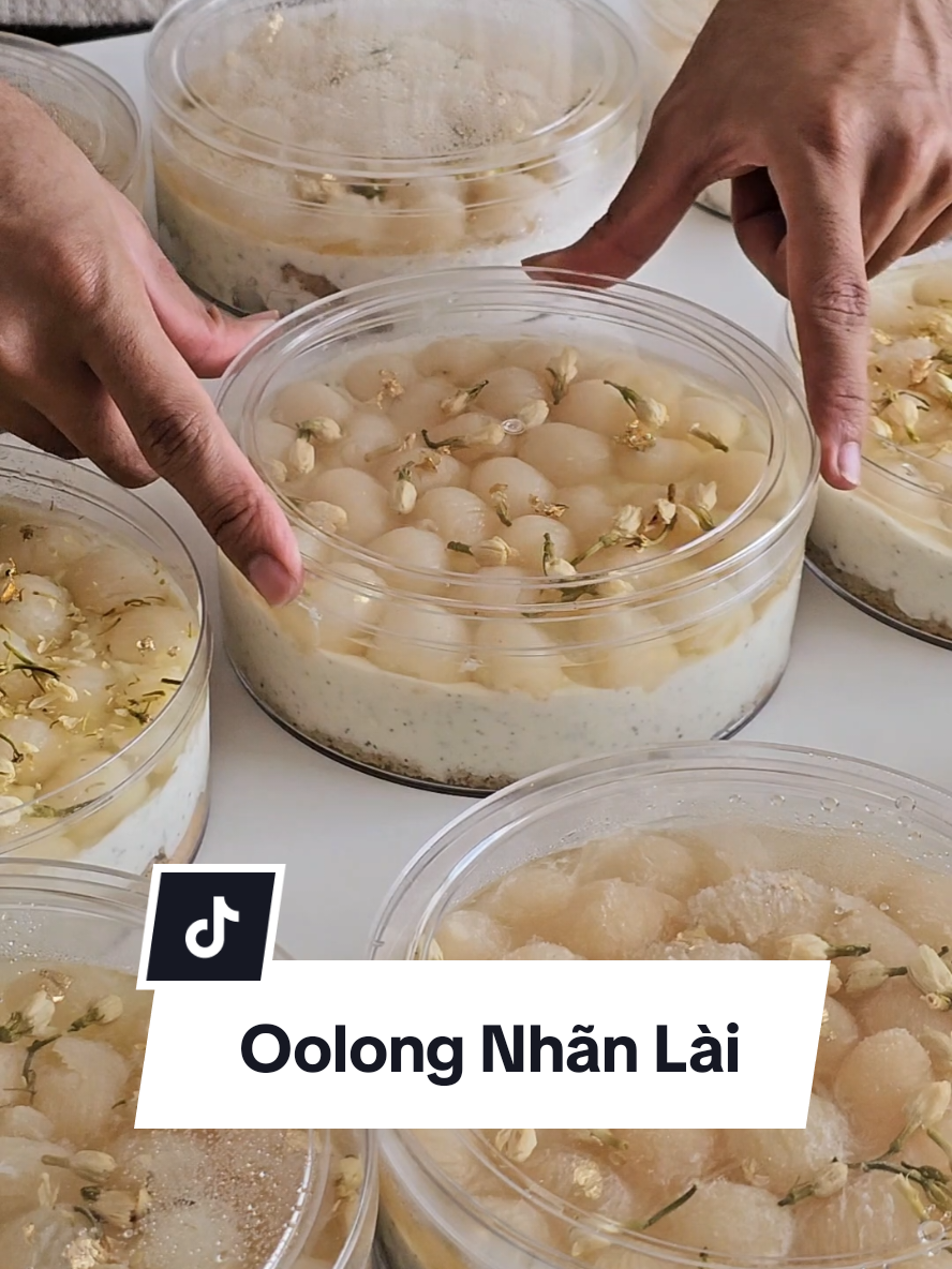 Bánh oolong nhài nhãn nay có thêm phiên bản hộp mica 😉 #cooking #food #ancungtiktok #baking #cake 