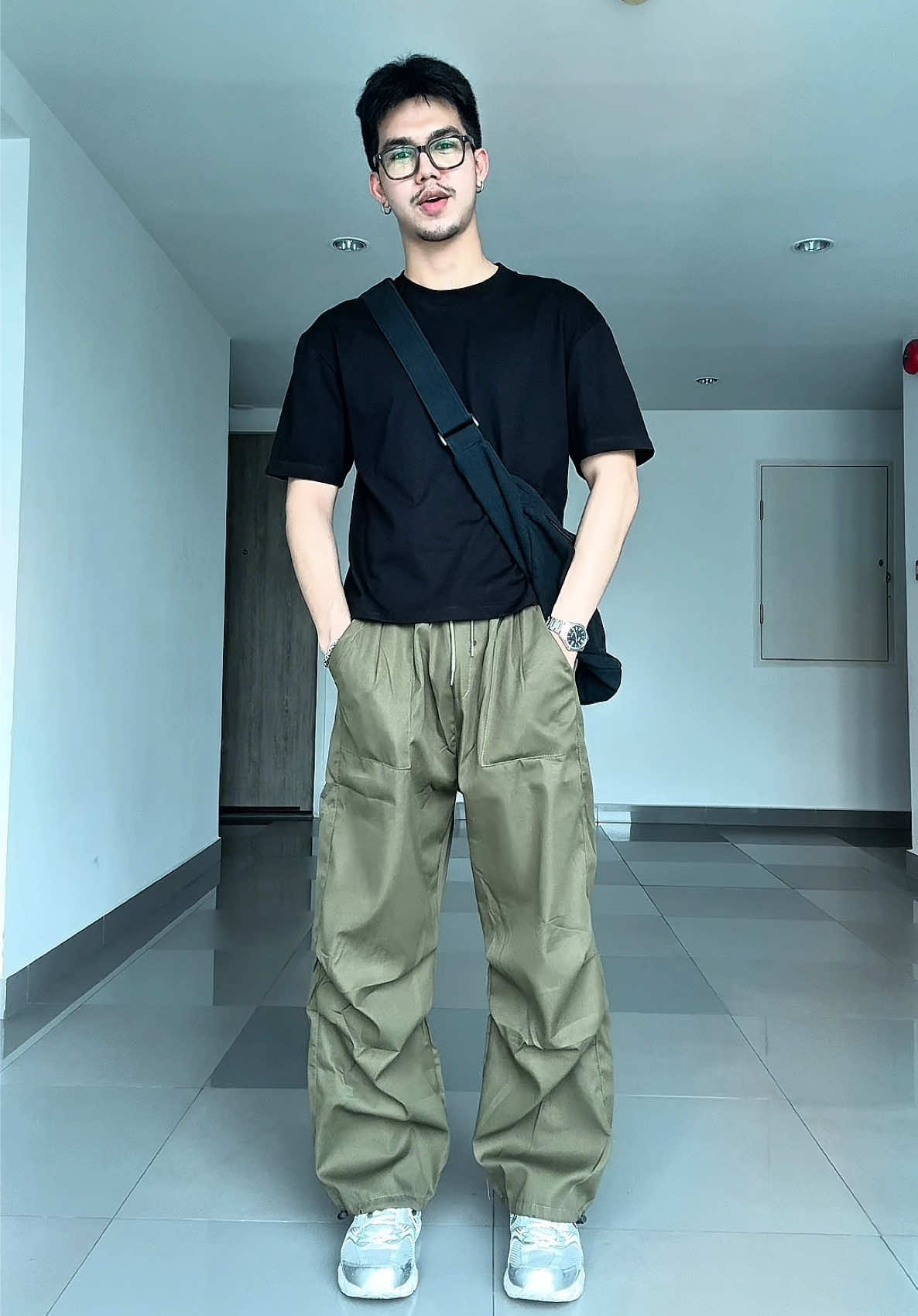 อย่างงี้ต้องซ้ำอีกสี ใส่สบายมากๆ #กางเกงขายาว #กางเกงแค้มปิ้ง #กางเกงคาร์โก้ #กางเกงใส่สบาย #แต่งตัวผู้ชาย 
