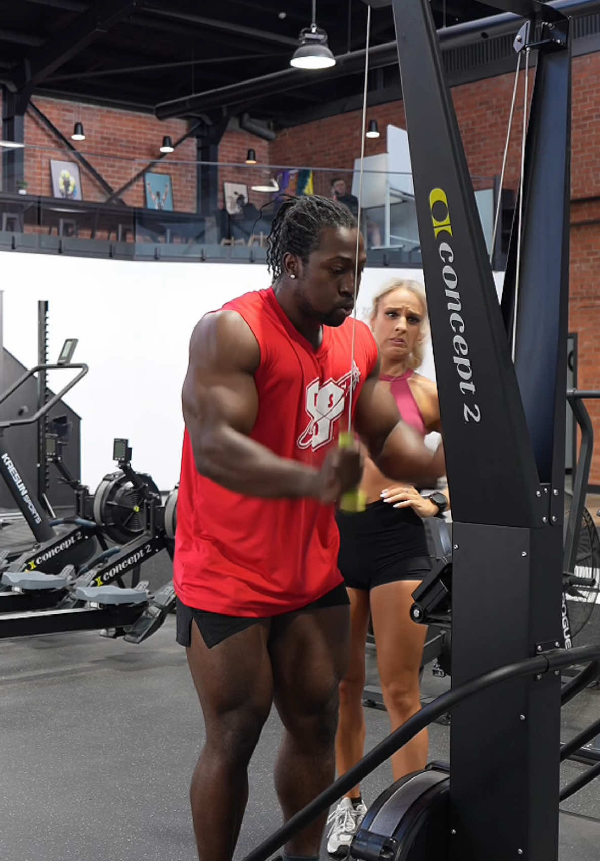 Copying me literally @Kaylanellaa @BSN Supplements #bsnsponsoredathlete #fyp 