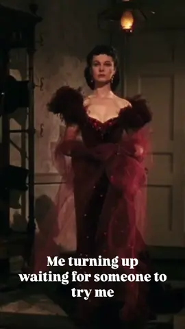 Scarlett O’Hara Vibes…✨ #GoneWithTheWind #1939 #ScarlettOHara . #ClassicTimes #VivienLeigh #Aesthetic #Quotes  #Funny #Meme #Cinema #Retro #Vintage #Timeless #RedDress #Poise #Meme #Scarlett