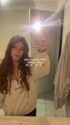 what i ate in a cut!! 🥑🍓🥗#creatorsearchinsights #gymgirls #GymTok #gymmotivation #foryoupage #fulldayofeating #wieiadgymgirl 