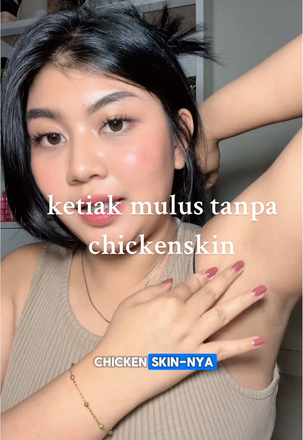 keti cerah oke lah,tapi kalo tekstur kulit chickenskin?? susah kalo ga dirawat say! untungnya rutin pake rintik no bump lotion skrg keti aku mayan mulus gaada tekstur lagi🥹❤️ @Rintik Skincare Indonesia #chickenskin #rintiknobumplotion #rintikskincare #ketimulus #skincare 