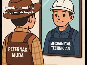 😇😇  #cermin #profesi #capcut #peternakmuda #mechanicaltechnician #fy #fypage 