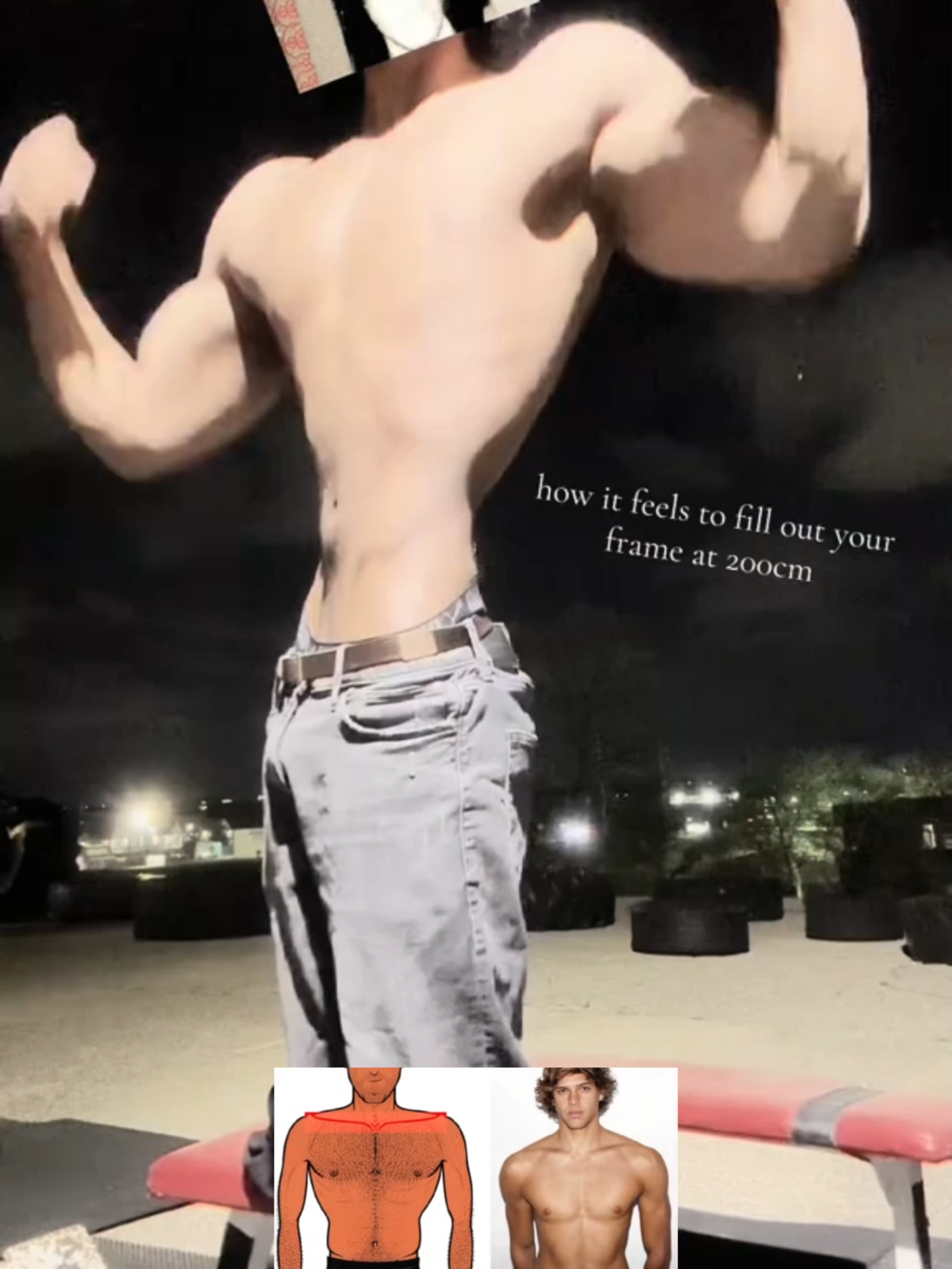 trying to revive ts channel #clavicles #GymTok #frame #framemaxxing #edit #bp