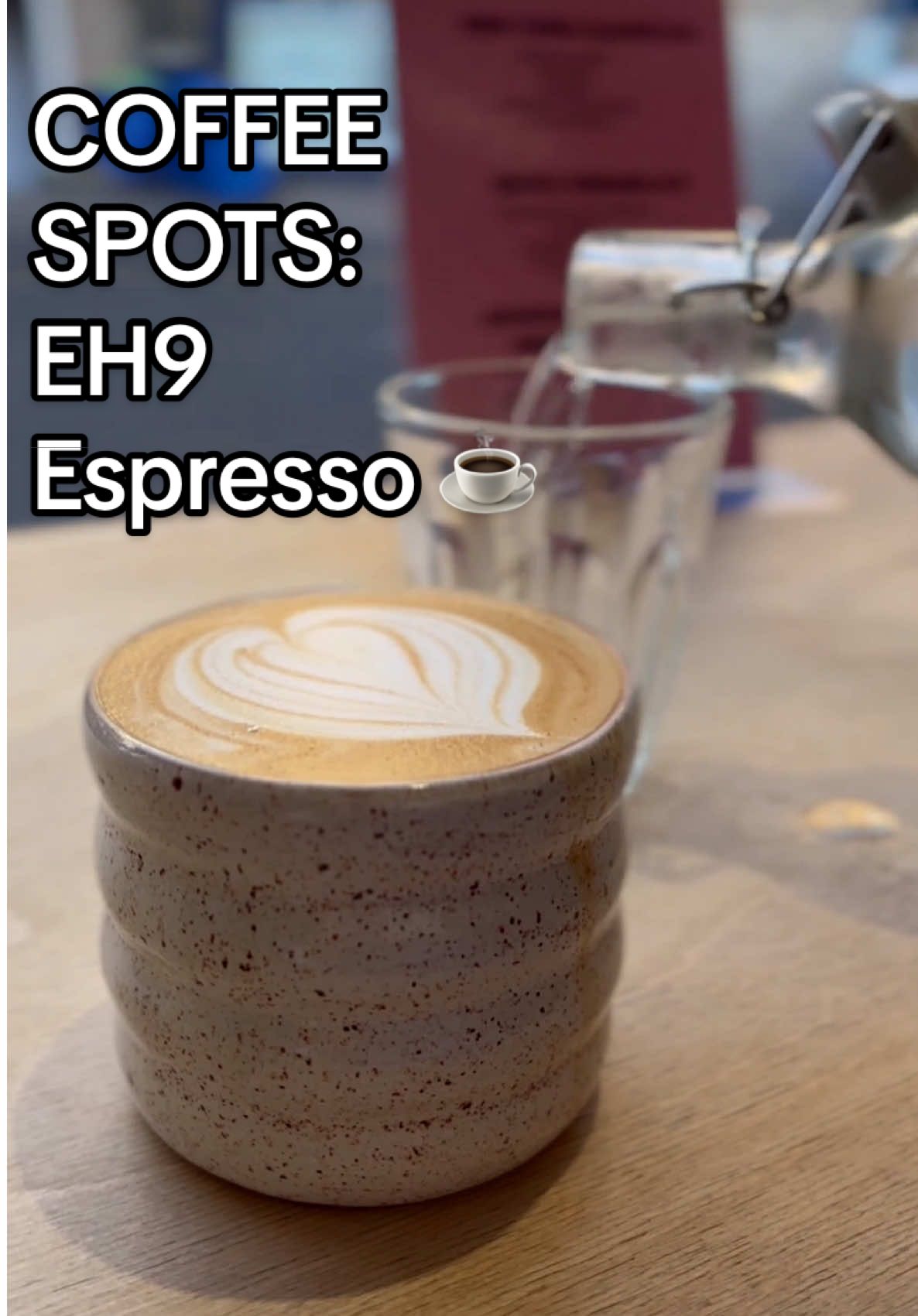 Kate’s been checking out coffee spots in the city (scroll through our feed for the other vid!). Next up is @EH9 ESPRESSO. Have you been? ☕️ #dundee #coffee #cafe 