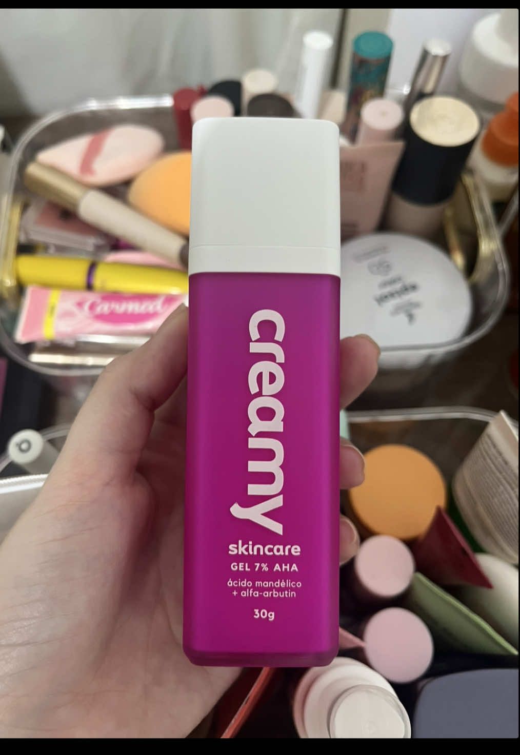 #creamy #acidomandelico #skincare #autocuidado 