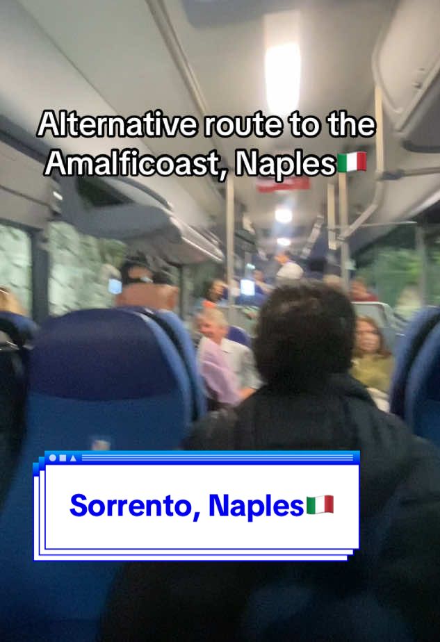 €3.50 bus 🚍 journey from #sorrento to #positano #amalficoast an alternative way to get to the #coastal #towns and see the #view #naples #solo #travel #traveltiktok #travelvlog #visit #amalfi #positanoitaly #sorrentocoast #italy #italia #alternative #offgrid #ecotourism #ecotravel #mustvisit #mustsee #napolitiktok #fyp #foryoupage❤️❤️ #amalficoastitaly  