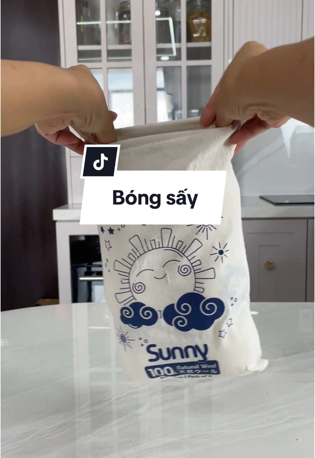 Bóng sấy quần áo len lông cừu #maygiat #maysay 
