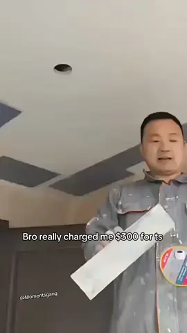 I think he over charged us