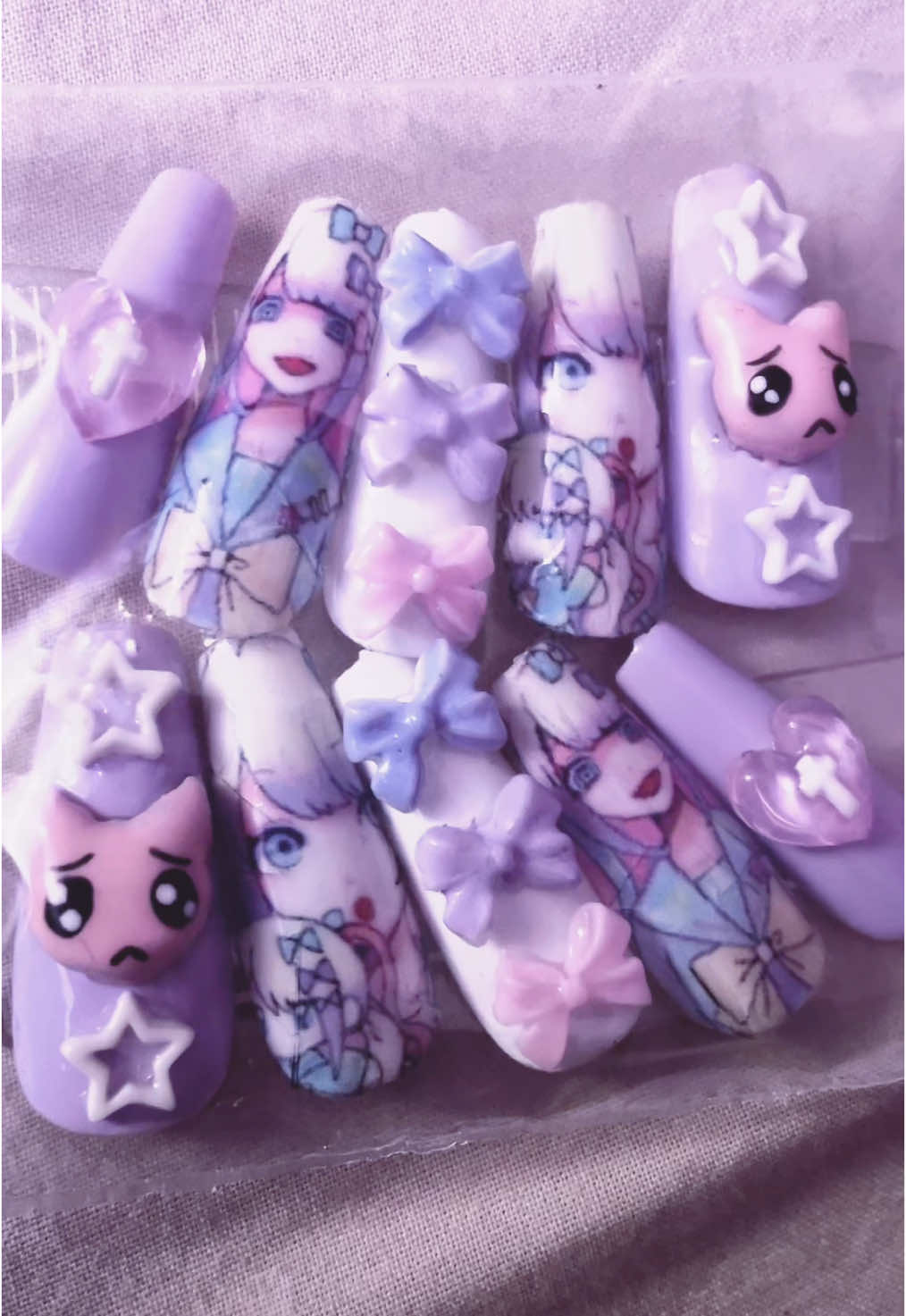 #needystreameroverload #cutecore #cutecore🎀🦴🍮🐾 #2000sanime #fyp #nails 