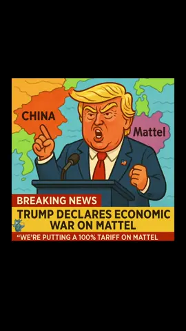 Trump just threatened tariffs against Mattel, apparently thinking it’s a country. So if Barbie starts stockpiling oil, you know why. #BarbieEmbargo #trumptariffs #dumbtexasdem #mattel #tariffs 