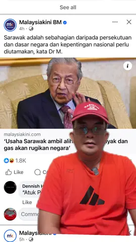 #shouldbeme Mahathir perosak negara.
