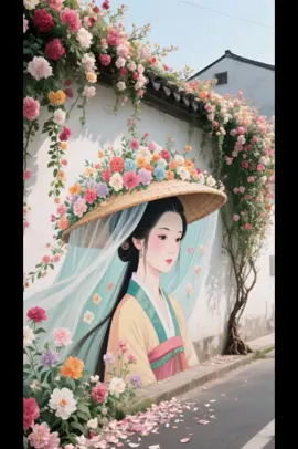 Flower#foryou #relaxingvideos #flowerart #flower #viralvideo #aivideo #wallpicture #tiktok #trending #fyp #ai #flower 