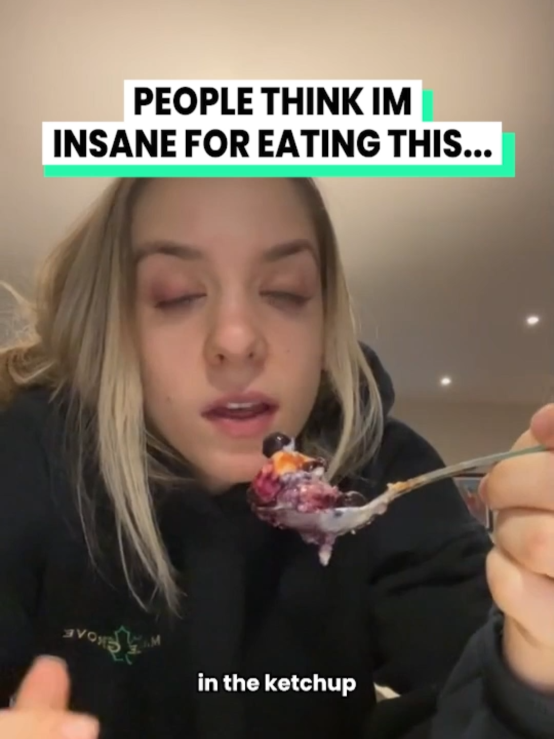 Would you try this? It sounds kinda nice tbh 🤷‍♀️ (@tayasmithh) #food #Foodie #weird#weirdfood #GymTok#gymmotivation