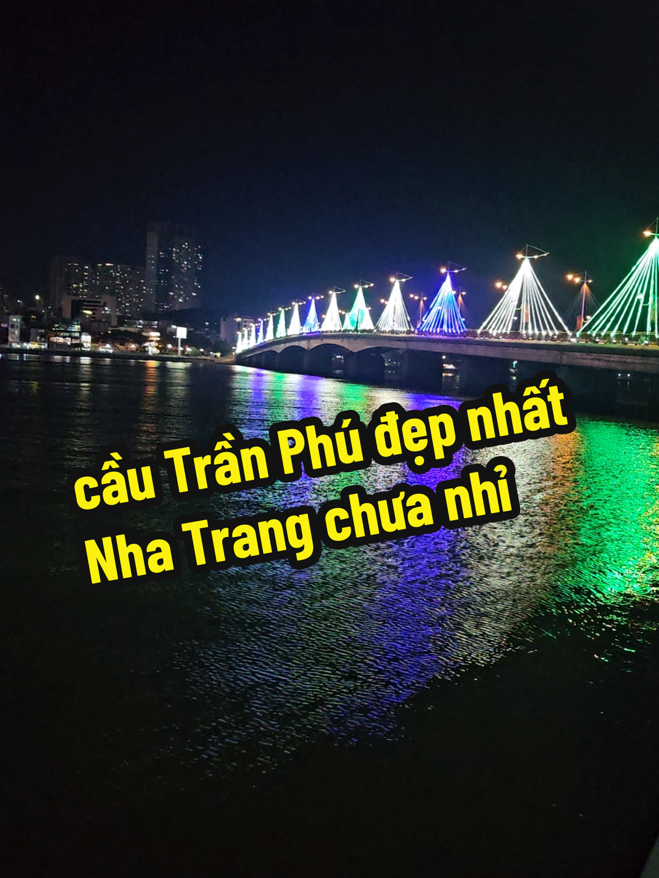 cầu Trần Phú đẹp nhất Nha Trang chưa nhỉ #congvien #tranphu #thanhphonhatrang #canhdepthiennhien  #nhatrangcity #nhatrangbeach #trending 