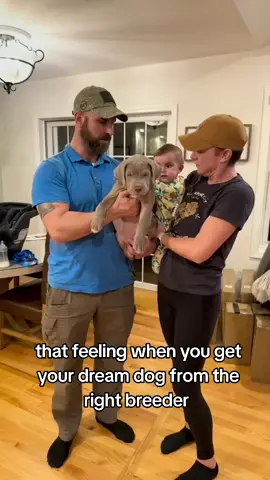 what a successful purchase, happy family❤️❤️❤️💪✅ #pottytraineddogs #americanbulliesforsale #pitbullpuppiesonlineforsale 