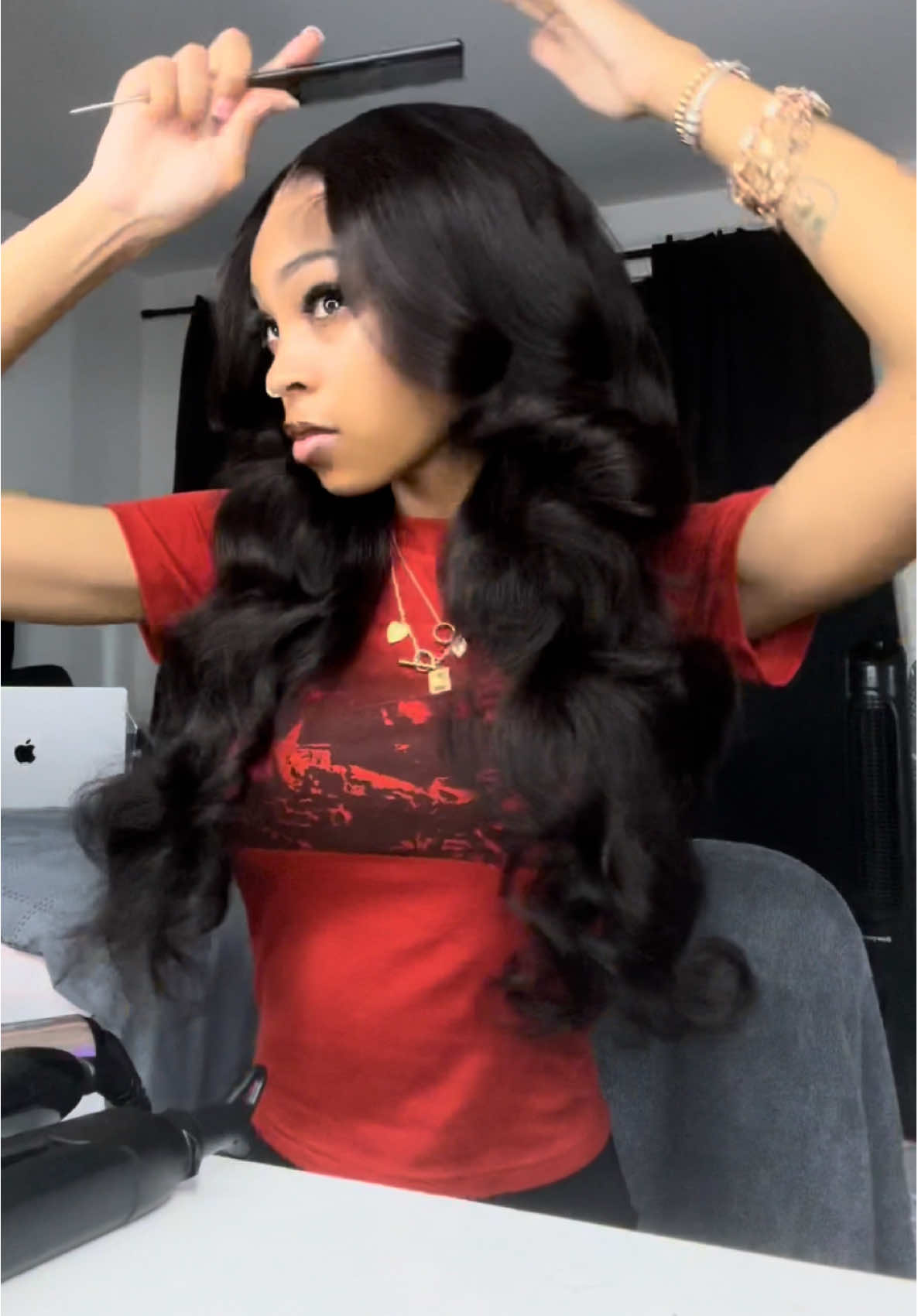 This is from Wingirl a 13x6 Body Wave Lace Front Wig | additional 20% code: Wingirlwig20 | hair from @Wingirl Hair ❤️ link in bio #wingirl13x6bodywavewig#wingirlhair#wingirlbodywavewig#13x6wig#wiginstall
