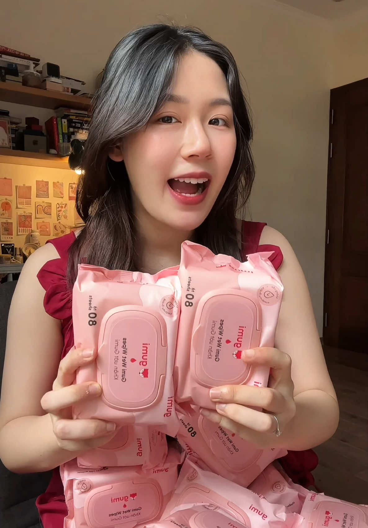 Khăn giấy ướt gumi #gumi ##khangiay##giayuot##xuhuong##mebim##embe##xuhuong