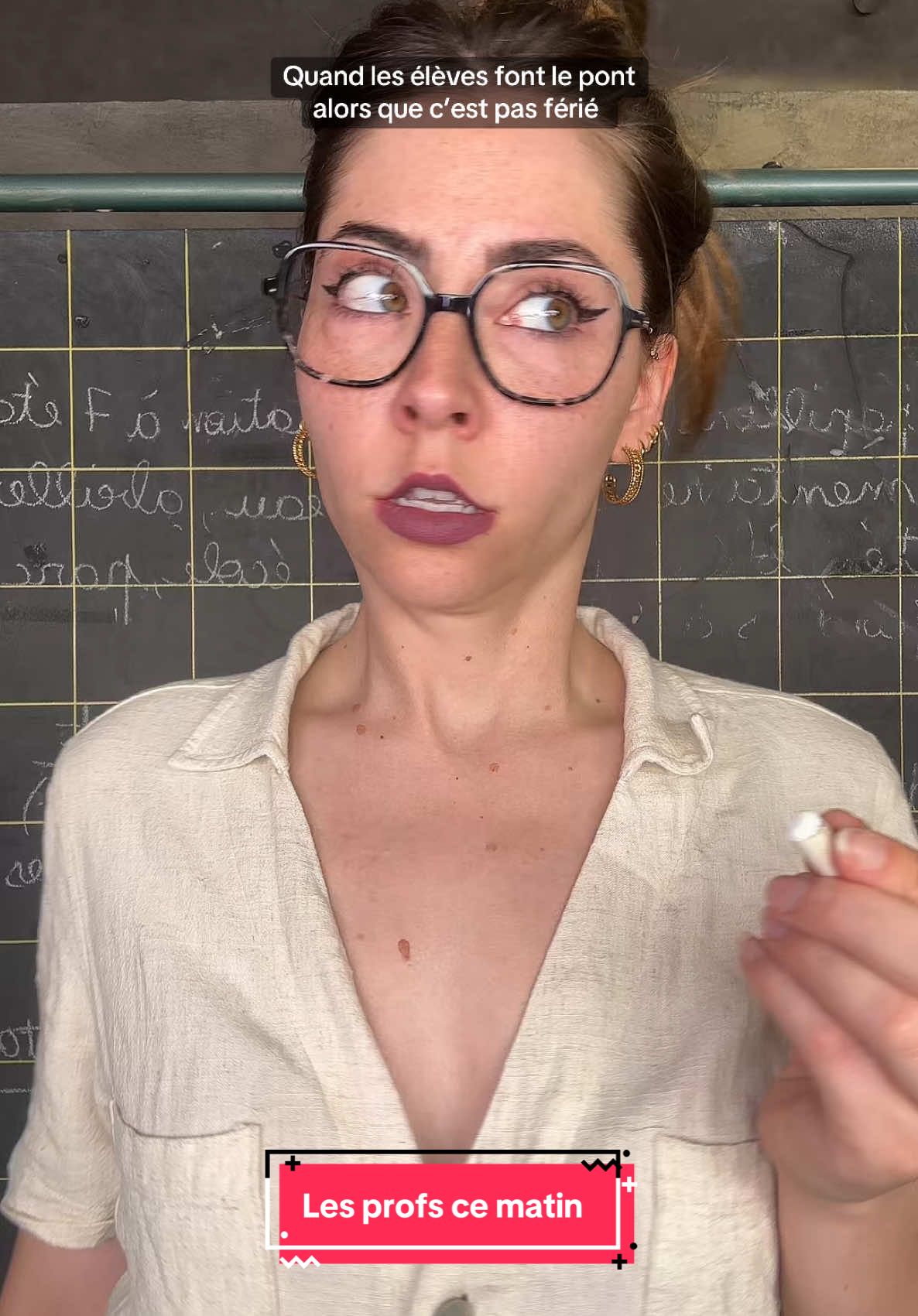 Le désert ce matin 🤣🤣🤣 c’est comment pour vous ? Vous avez été en cours ou vous avez fait un pont ? 😁 #humour #pourtoi #foryou 
