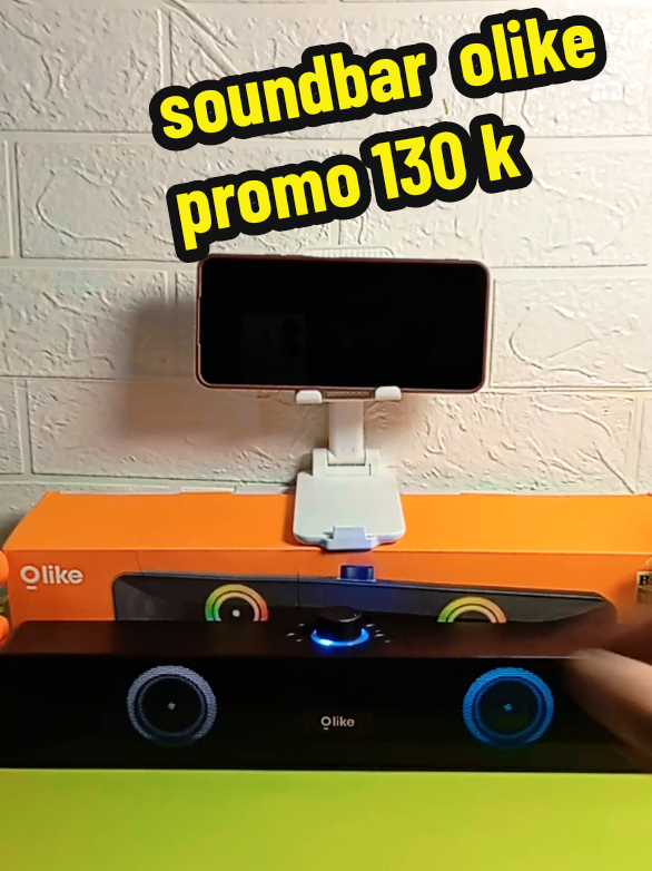 Soundbar Speaker bluetooth Bass Maximal, rekomendaai untuk pengeras suara TV, Laptop, Hp, Tablet dll #speakerbluetooth #speakerbass #speaker #eletronik 