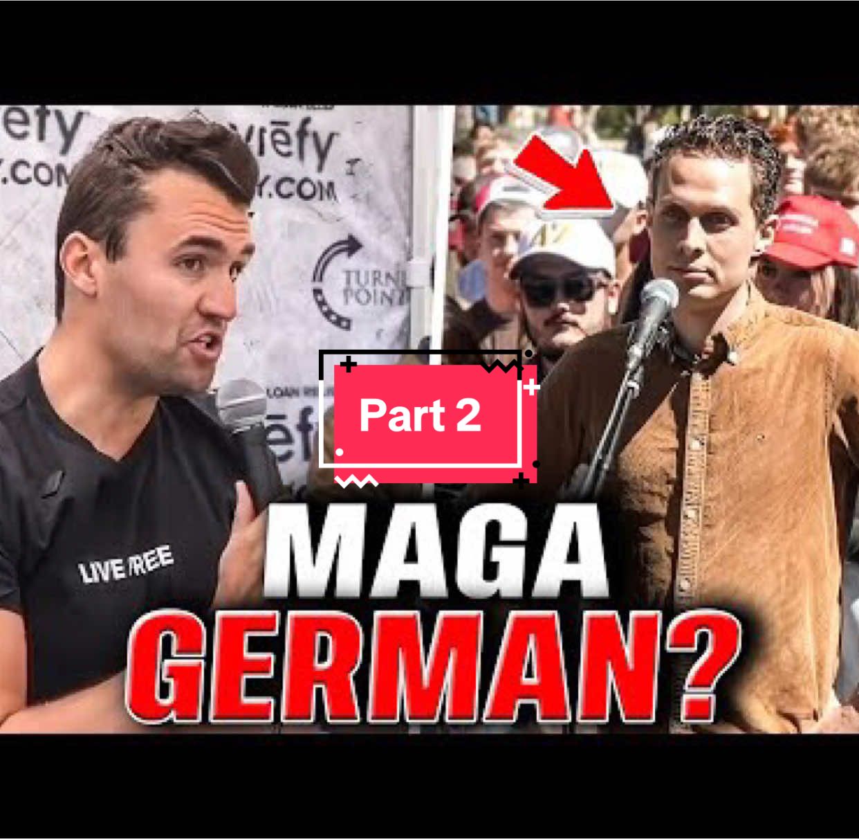 Charlie Kirk Debates German on NATO's Game With Ukraine#charlie #charlieshow #fandom 