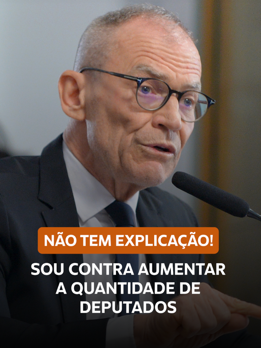 Não precisamos de mais deputados! É um escárnio e uma afronta para o cidadão brasileiro o projeto que aumenta de 513 para 531 a quantidade de deputados federais! Ele foi aprovado na Câmara, e eu votarei CONTRA quando ele chegar ao Senado.