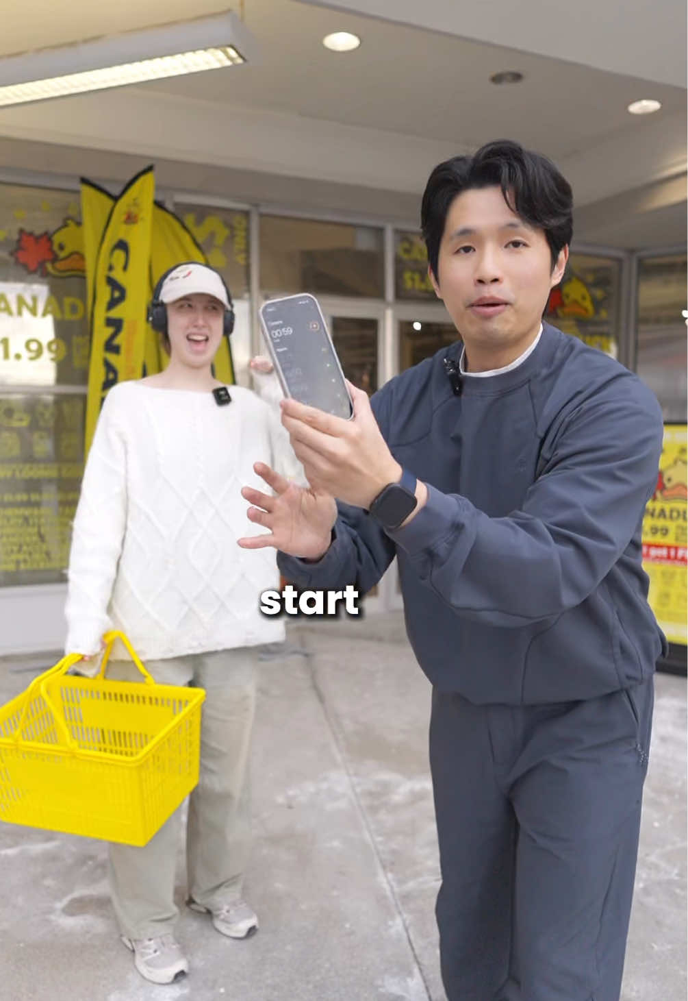 60 seconds mini challenge to shop all you can 😏 #torontolife #torontobusiness #torontoblogger #minichallenge #genz #funnyvideos