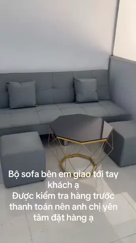 Bộ sofa bên em giao tới tay khách, được kiểm tra trước thanh toán nên anh chị yên tâm đặt hàng ạ #noithat #giadinh #noithatgiadinh #sofa #sofabed #sofathongminh #sofadanang #sofaluoi #noithatdep #noithatthongminh 