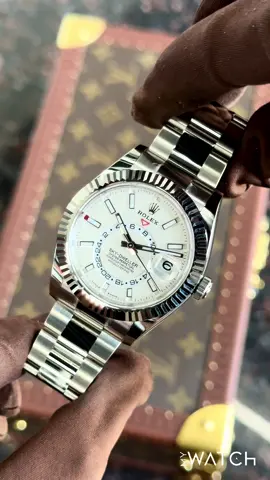 NEW 2025 Rolex Sky-Dweller 42mm 336934 Stainless Steel Oyster White Dial 🔥🥵😮‍💨 #Michiganwatches #detroitluxurywatches  #watchcollector #watchaddict #watchlover #rolex #rolexluxurywatch #mywatchllc #rolexskydweller 