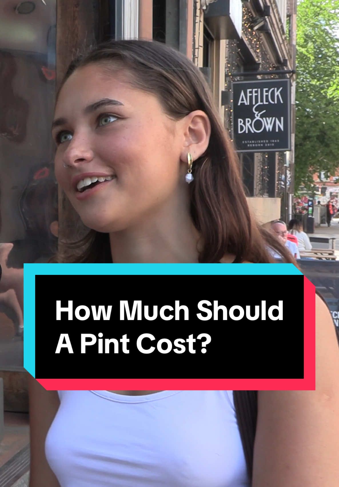 How Much Should A Pint Cost? #publicinterview #pint 