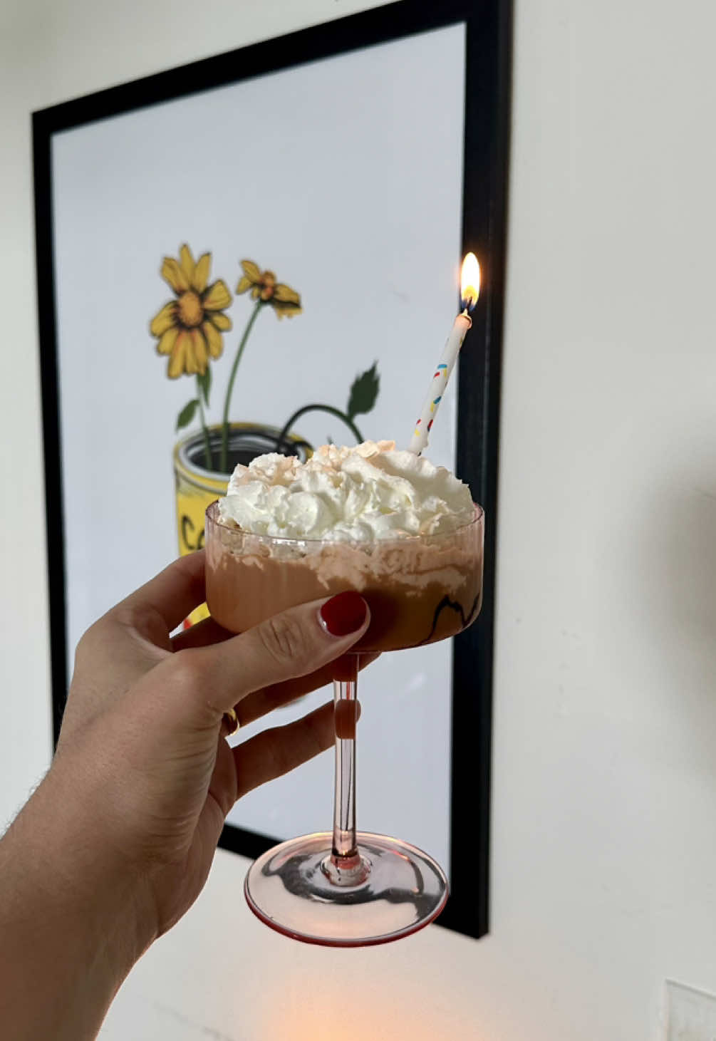 Thank you for helping me hit my 2025 goal 🖤  #coffee #coffeetok #smores #smorescoldbrew #coldbrew #15k @Wandering Bear @Chobani  