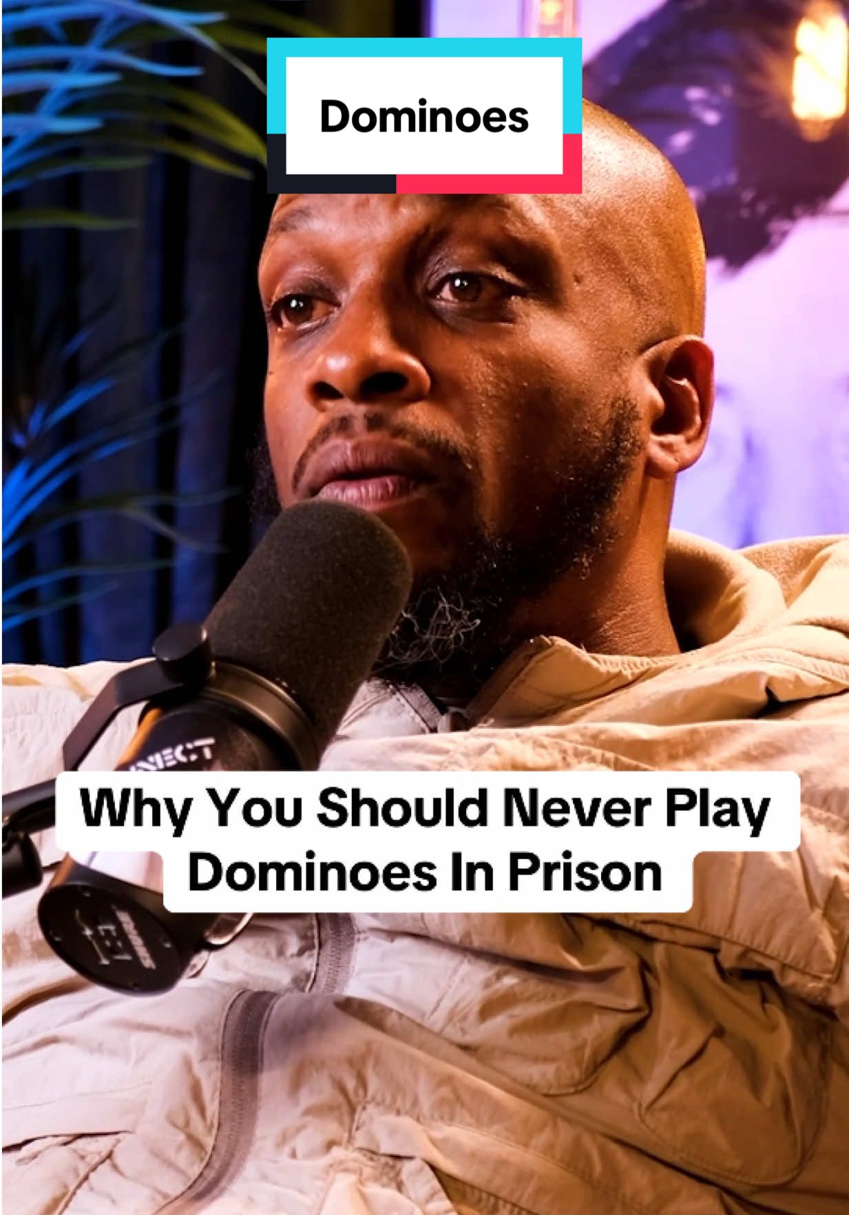 Always watch your mouth when playing dominoes in prison #crime #johnnymitchell #podcast #fyp #prison #viral #police #inmate #jail