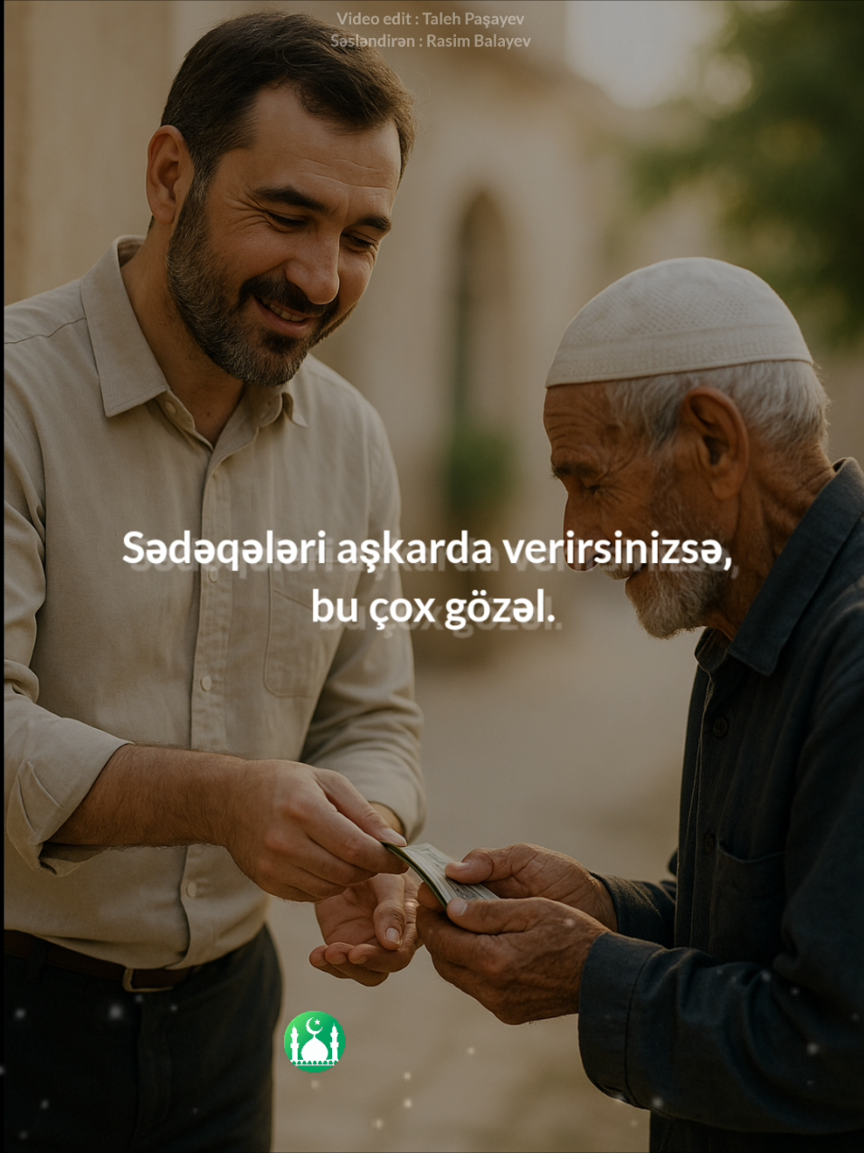 Sədəqələri aşkarda ve gizlində edin... #kesfet #quran #muslimtiktok #islam 