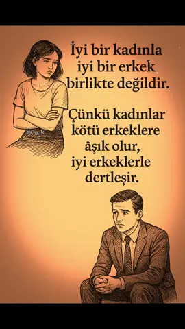 Neden İyi Kadınlar İyi Erkeklerle Değil… Aşk bazen adaletsizdir… İyi kadınlar, kötü erkeklere kalbini verirken, İyi erkekler sadece dinlemeyi öğrenir.! #ilişkiler #aşk#aşkyatgerçeği #keşfet #duygular #psikoloji #hayattendersler #anlamlısözler #you#youşündüren #fypp 