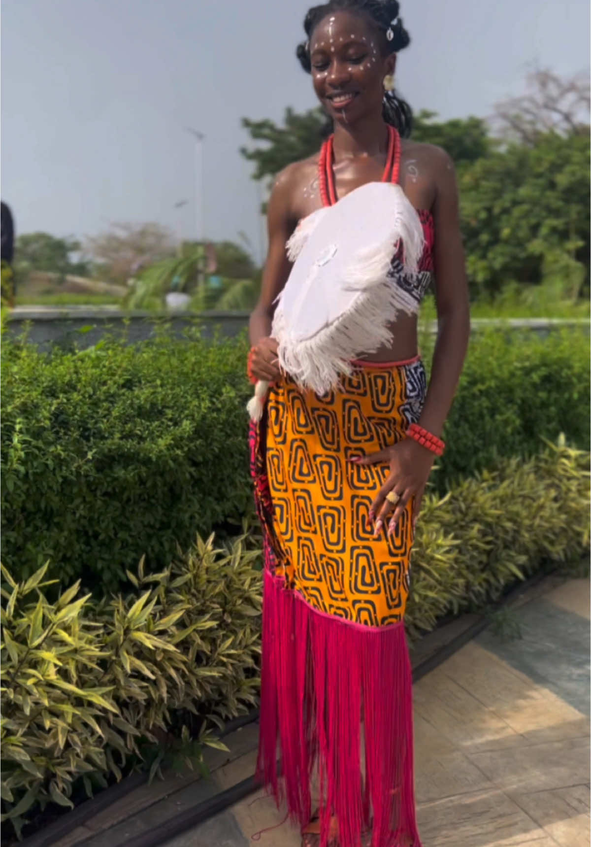 Fashion week~day 5: Cultural day!😍🦁 @Mæra🍒  Videography: @nealaa 🍒  Stylist:@Claire.xx  #nilefashionweek #igboprincess #igboqueen #culturalday #nilephotographyclub #amyisaimee 