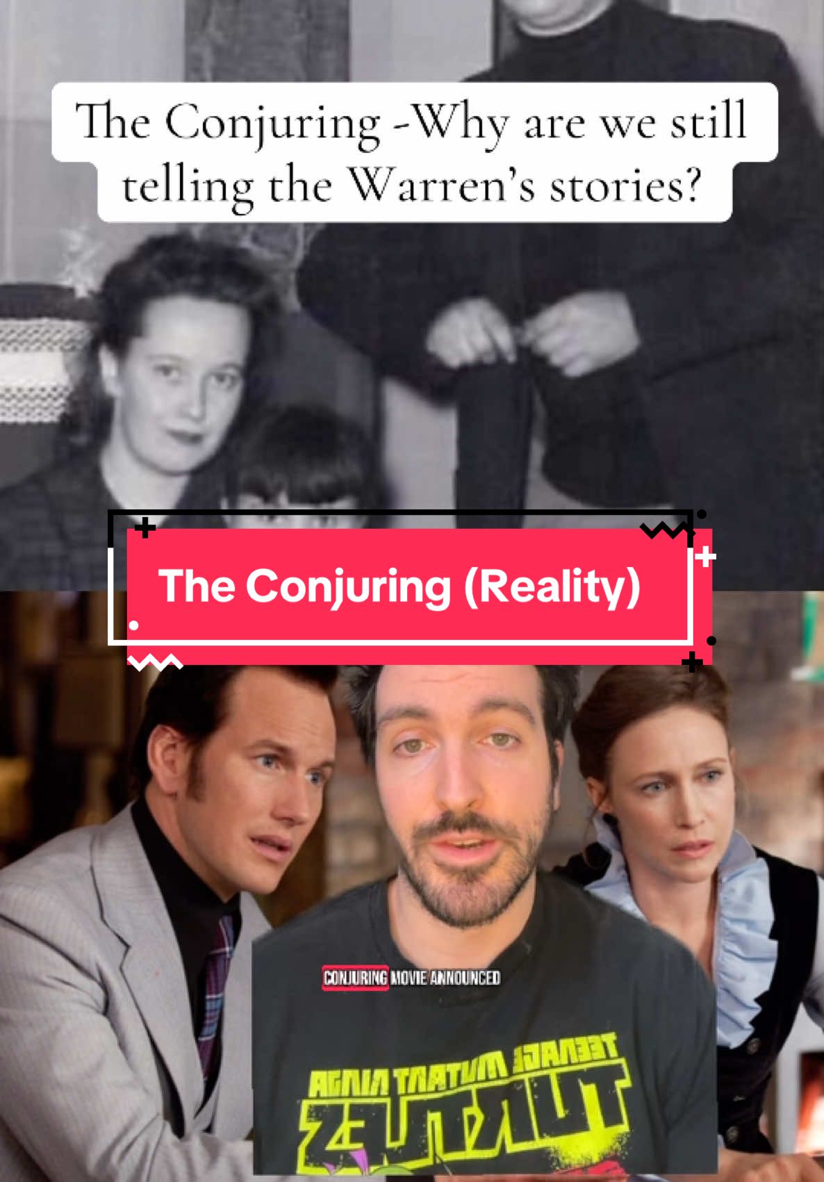 Ed was an alleged groomer and a grifter. Why are we still telling his stories with the Conjuring series? #conjuring #theconjuring #conjuringhorror #annabelle #horror #horrortok #horrormovie #truecrime #movietok 