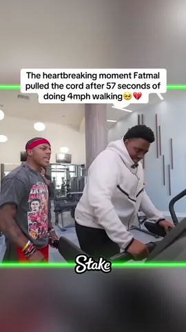 The heartbreaking moment Fatmal pulled the cord after 57 seconds of doing 4mph walking🥺💔 #Ishowspeed #speed #fyp #foryou #foryoupage #viral #ishowspeedclips ishowspeed speed ksi #ksi #jj #sidemen #uk 