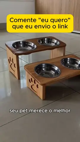 🐾✨ Mais conforto, mais estilo, mais amor! Esse comedouro e bebedouro elevado em MDF traz benefícios reais pra saúde do seu pet e ainda deixa o cantinho dele mais bonito! Indispensável pra quem trata pet como família 💛 #garimpodashopee #achadosshopee #petlovers #comedouropet #bebedouroelevado #cachorrofofo #gatinhofeliz #petbrasil #acessoriospet #shopeebrasil #doglovers #catlovers #decoracaopet #petsbemcuidados 