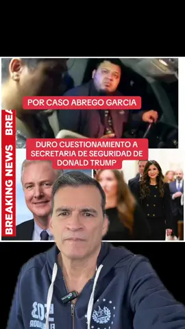 Duro cuestionamiento a Secretaria de Seguridad. #casoabregogarcia #secretariaseguridad #senado #cuestionamiento 