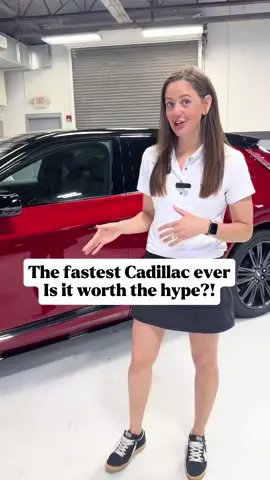 Is it worth all the hype?!? 🤫 The fastest Cadillac ever… 2026 LYRIQ V 😲 #car #cadillac #cardealership #fast 