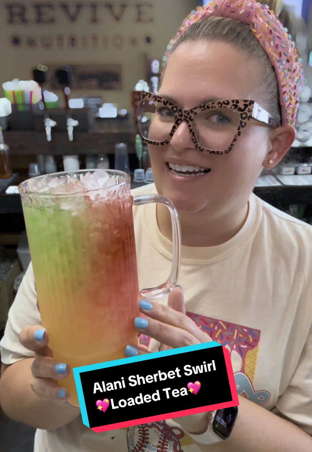 @DrinkFreak pretty sure this is my new favorite flavor 🤤😍 I cannot wait for you to get your teas! 🫶🏻 #drinkfreak #alanisherbetswirl #celsius #loadedtea #loadedteasathome #nonherbalife #nonmlm #energytea #watertok #CapCut 