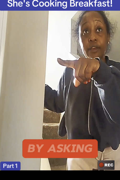 Shes BAAAACK - This Time She's Cooking Breakfast! #cops #copsoftiktok 