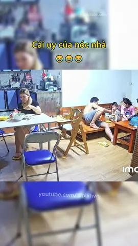 Cái uy của nóc nhà 😂 #giadinh #hanhphuc #vuive #haihuoc #vuinhon #giaitri #cuoisacsua #cuoimoingay #plxhvn #phapluatxahoi
