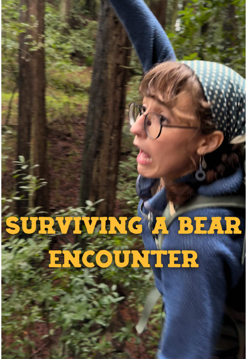 SEND THIS TO EVERYONE YOU KNOW! SUPER INFORMATIVE INFORMATION ON HOW TO SURVIVE WHEN YOU ENCOUNTER A BEAR!! hopefully this helps!! :) yes, i know, yesterday i was on hawai'i, and i still am! i'm resharing this one as i am currently exploring hawai'i volcanoes national park. stay tuned for that! happy steppin'! #fyp #reels #bears #survival 