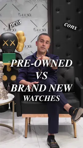 New or pre-owned? When it comes to watch buying, their are positives and negatives to both.  The key to making a decision is to choose what speaks to you to do your research. Know what details matter to you, and buy what you love and can comfortably afford • • • #gluxejewelers #prosandcons #makegoodchoices #buyersguide #watchcommunity #buysmart #buywhatyoulove #preferences #watches #watchlovers #luxurywatches 