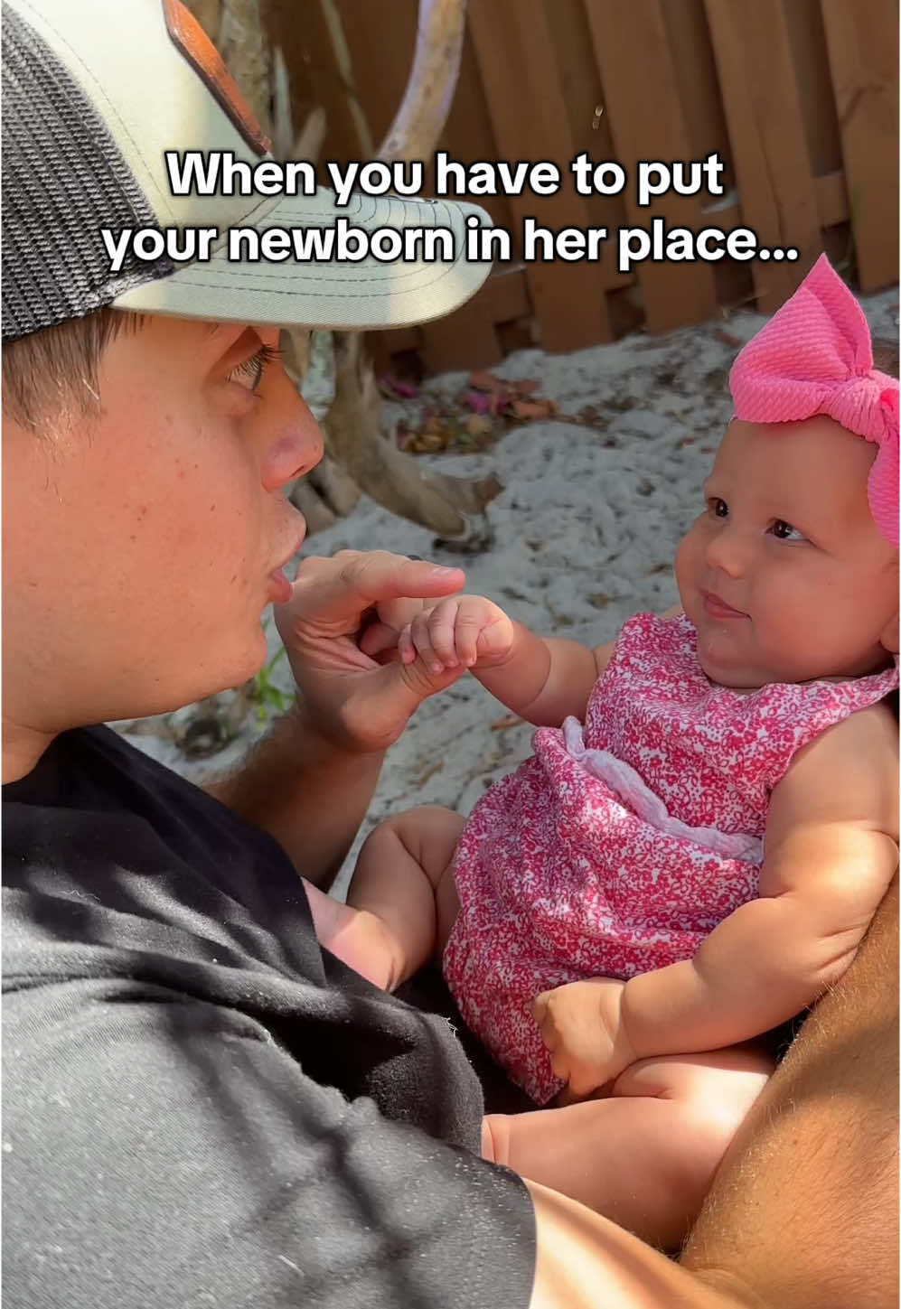 Sometimes you have to set em aside and make sure they know who’s boss! #chrisandchenoa #MomsofTikTok #dadsoftiktok #toddlersoftiktok #bigfamily #relatable #baby #newborn